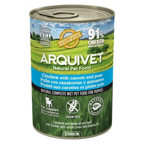 Arquivet ARQUIVET Mokra karma dla szczeniąt z kurczakiem Puppy Junior 400g