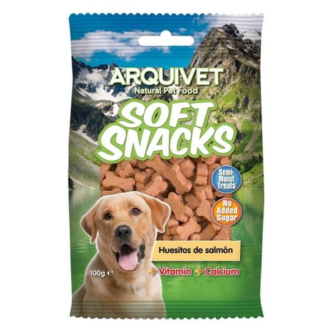 Arquivet Arquivet Ciasteczka kosteczki z łososia 100g