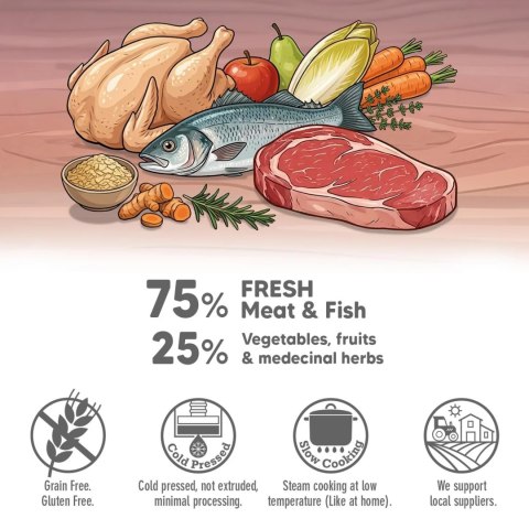 Arquivet ARQUIVET FRESH półwilgotny przysmak z wołowiną 800g