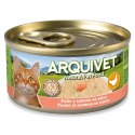Arquivet ARQUIVET puszka dla kota kurczak w sosie z łososiem 80g