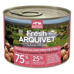 Arquivet Fresh Arquivet Fresh MINI klopsiki z szynką iberyjską, słodkimi ziemniakami i brokułami 6x200g