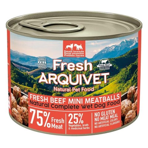 Arquivet Fresh Arquivet Fresh MINI klopsiki z wołowiny w sosie 200g
