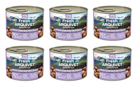 Arquivet Fresh Arquivet Fresh klopsiki z jagnięciny w sosie 6x200g