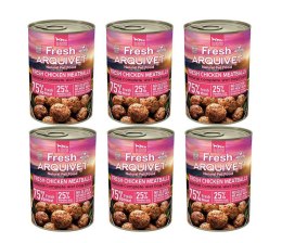 Arquivet Fresh Arquivet Fresh klopsiki z kurczaka w sosie 6x400g