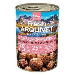 Arquivet Fresh Arquivet Fresh klopsiki z łososiem, marchewką i groszkiem 400g