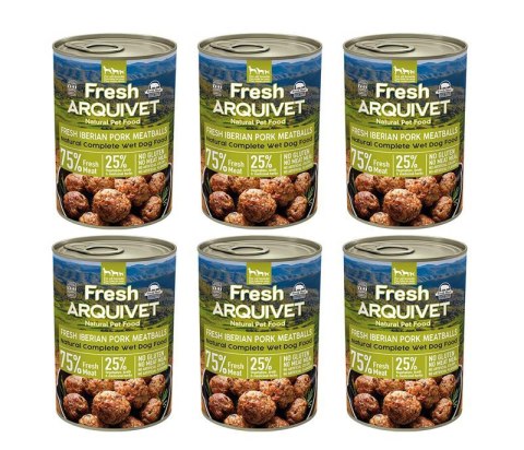 Arquivet Fresh Arquivet Fresh klopsiki z wieprzowiny w sosie 6x400g