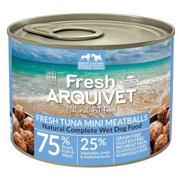 Arquivet Fresh [Zestaw] Arquivet Fresh MINI klopsiki z tuńczykiem, dynią i szpinakiem 6x200g