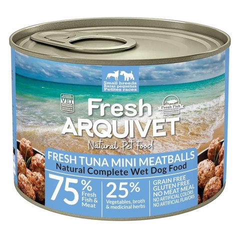 Arquivet Fresh [Zestaw] Arquivet Fresh MINI klopsiki z tuńczykiem, dynią i szpinakiem 6x200g