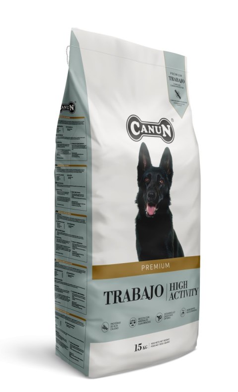 Canun Premium Canun Trabajo - karma premium dla psów energicznych i myśliwskich z kurczakiem i ryżem 15kg